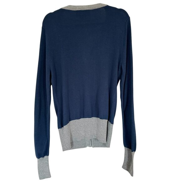 Skyrim College of Winterhold Button V-Neck Cardigan Sweater Large - Picture 8 of 8